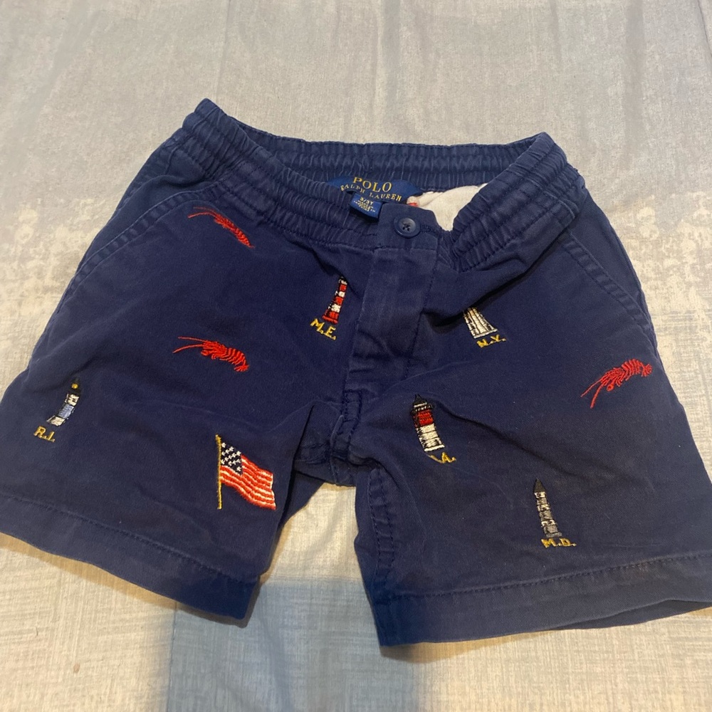 Ralph Lauren Polo shorts.